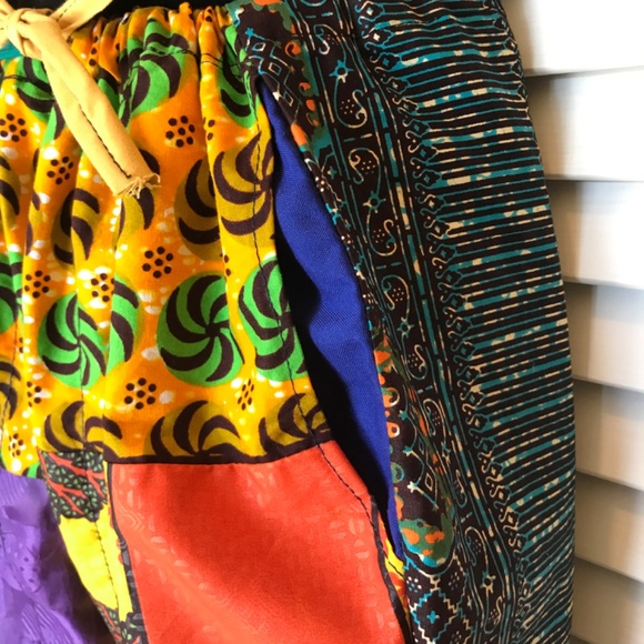 African Print Colourful Pants- Pockets! NWOT 3/$19 - Picture 6 of 11